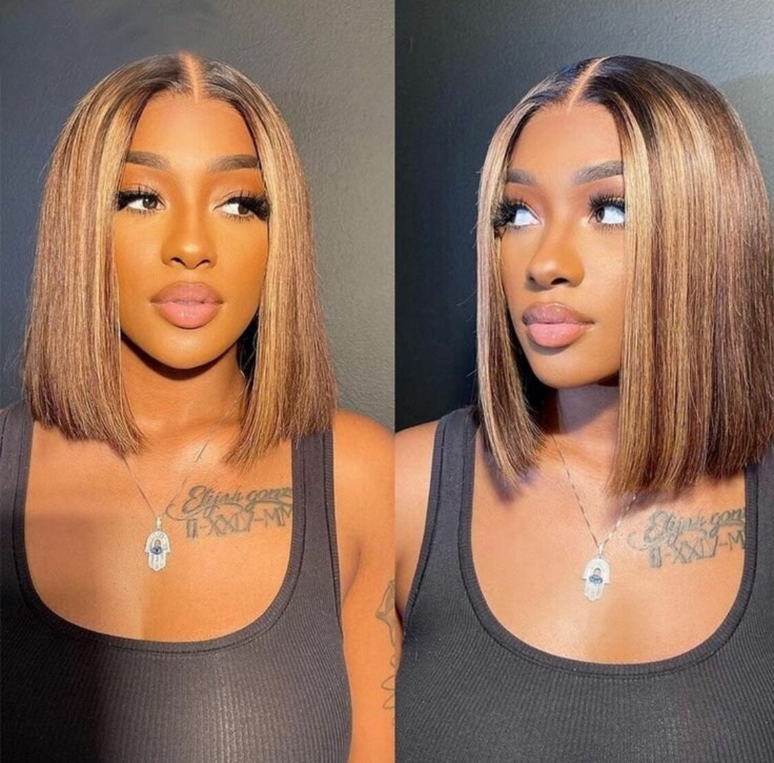 Perruque Bob Lace Front