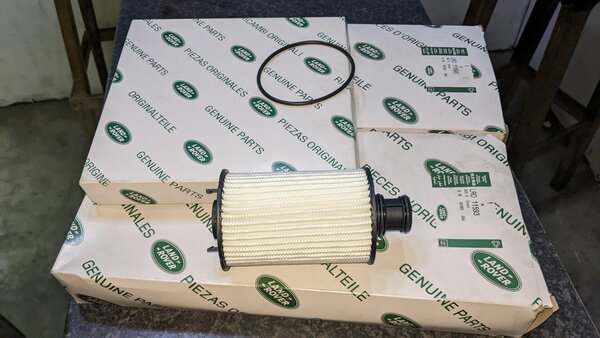 Petrol Engine Oil Filter For RANGE ROVER SPORT SVR V8 2020