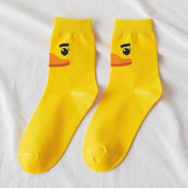 Chaussettes Jaunes Canard
