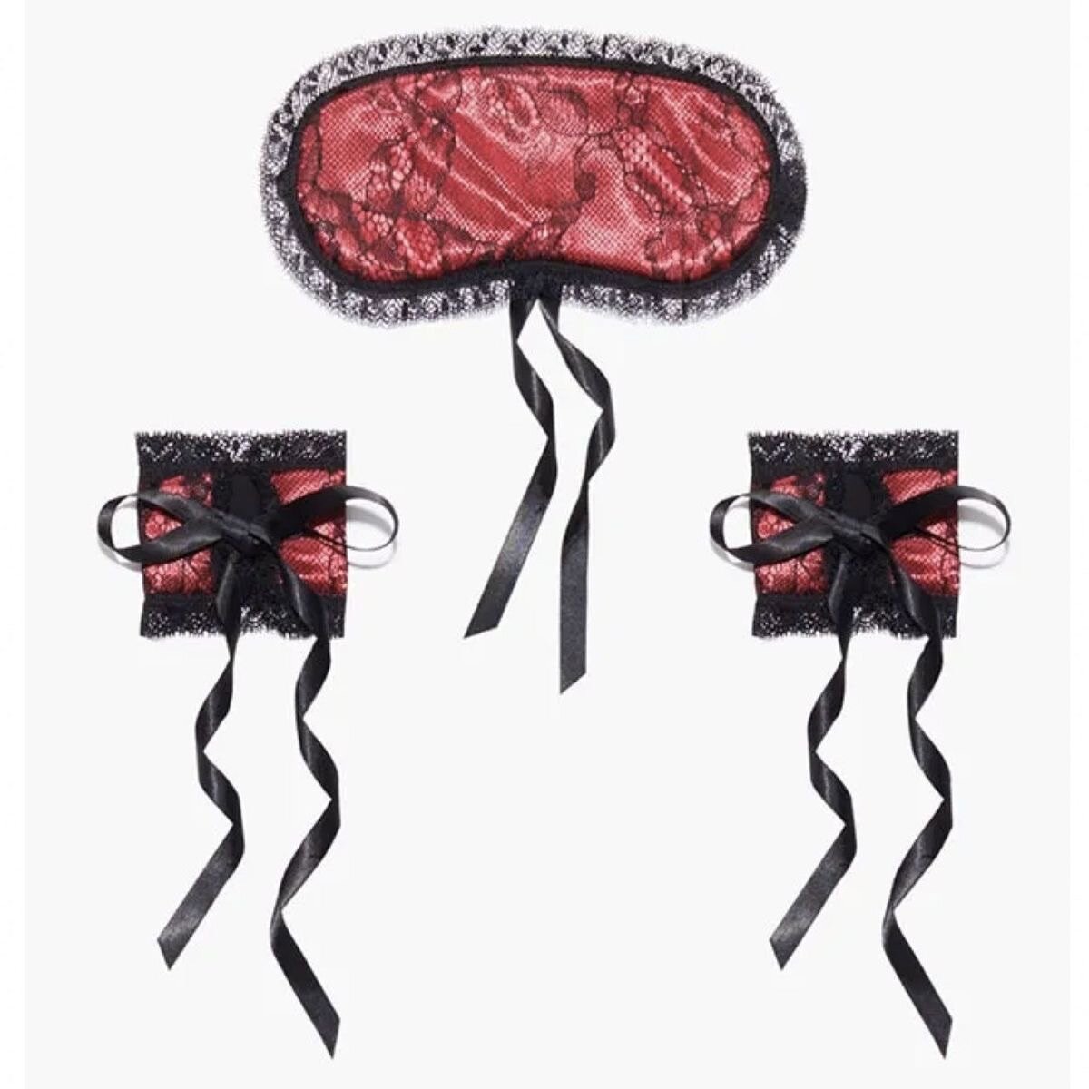 Blindfold and handcuff set