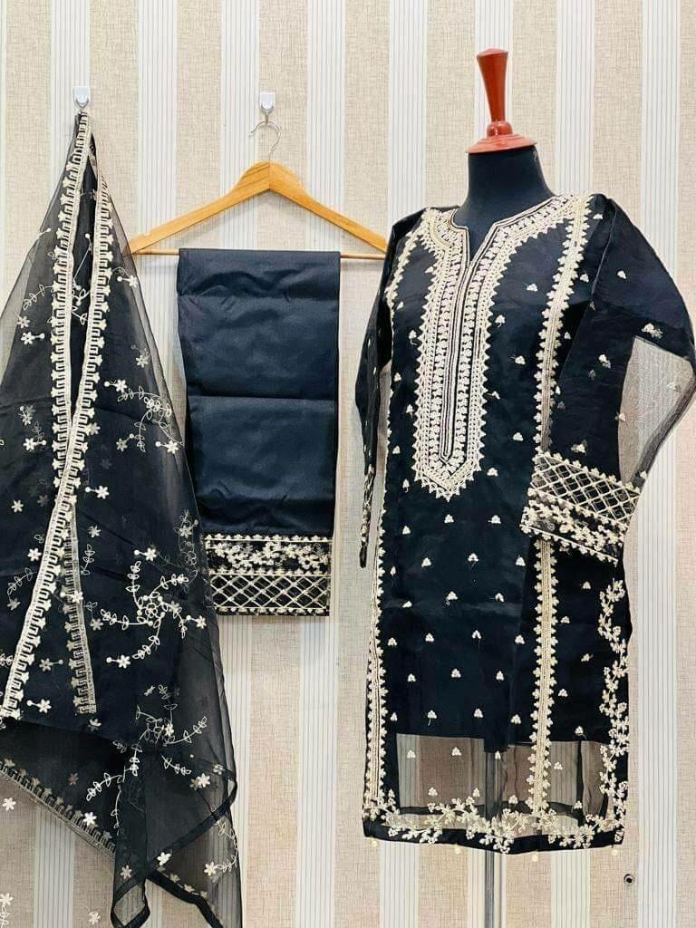 Black Tehzeeb 3pc