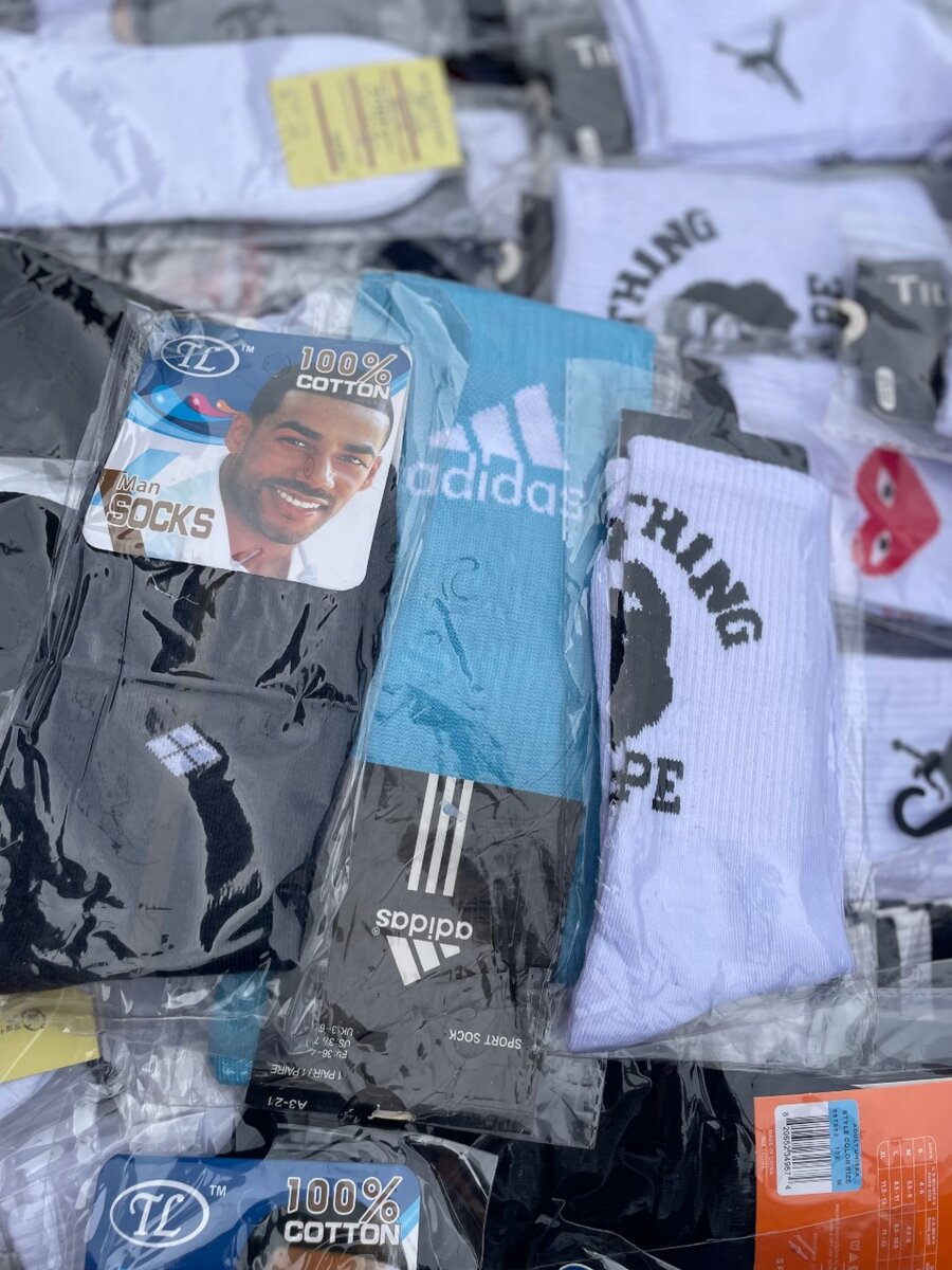 Chaussettes 100% coton