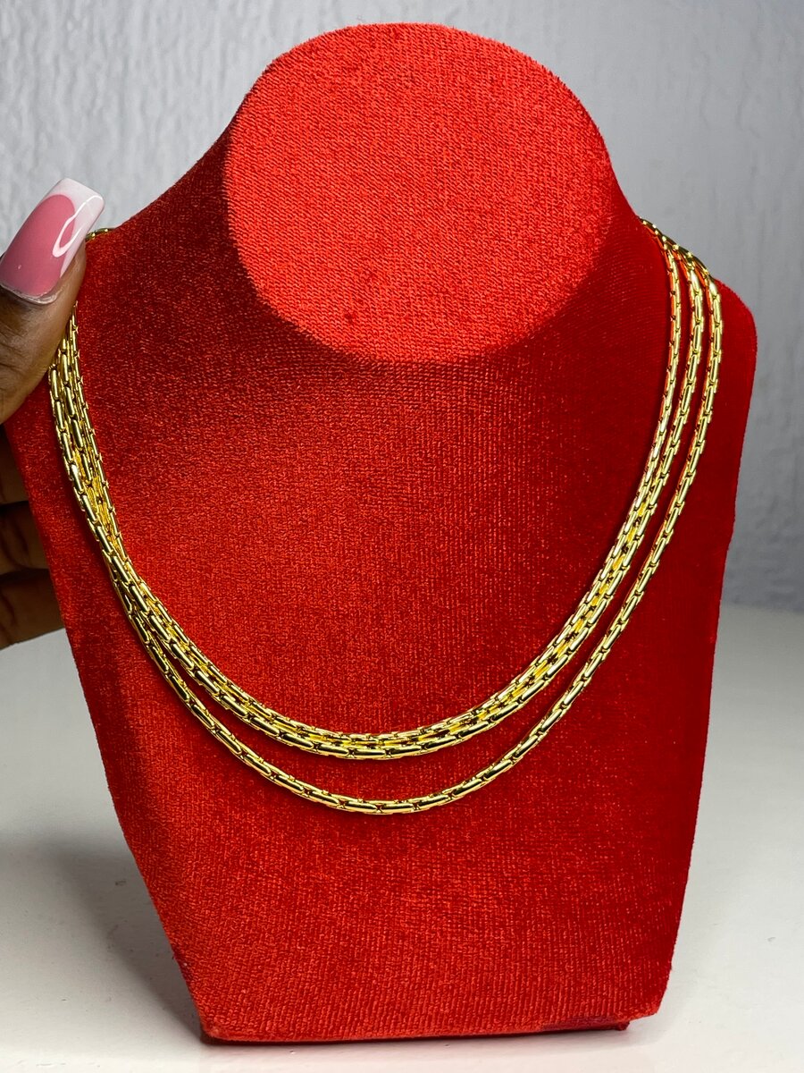 Collier Chaîne Doré Élégant