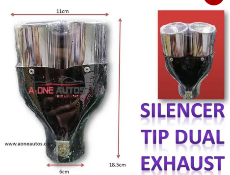 Silencer Tip Dual Exhaust Pipe Fine Quality