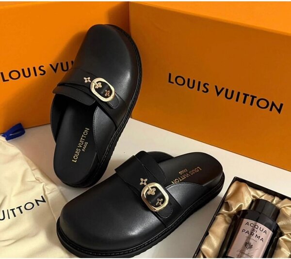 Mules en cuir élégantes