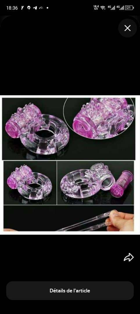 Anneau Vibrant Érotique