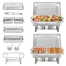 Chafing Dish 3 in 1 Stainless set