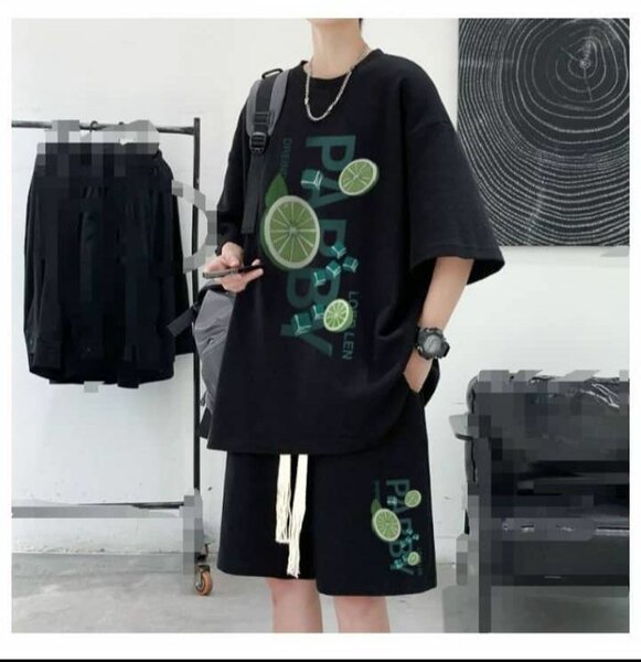 Ensemble t-shirt et short décontracté