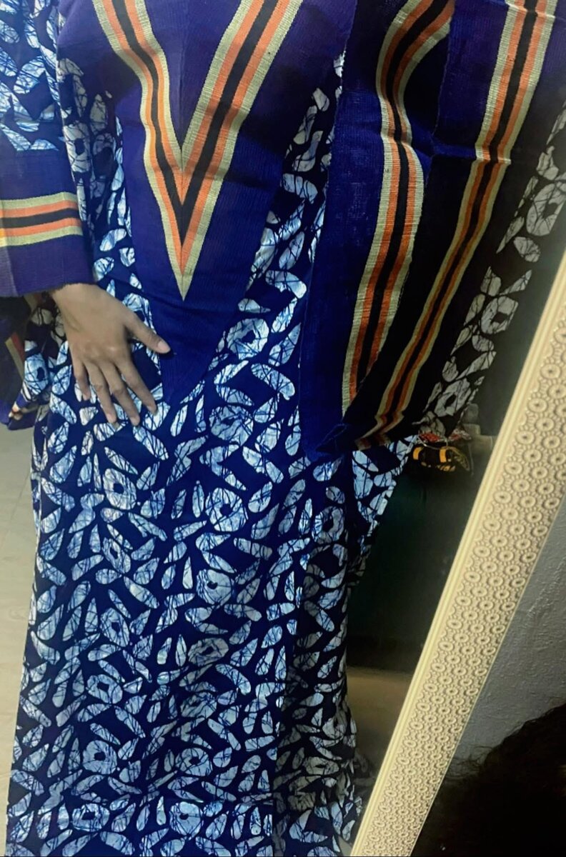 Vibrant African Kaftan boubou