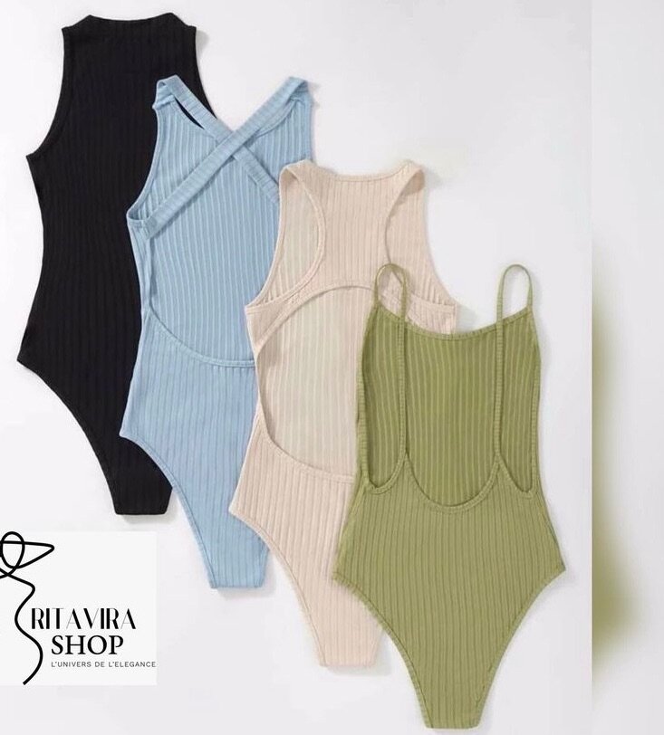 Top court chic en coton