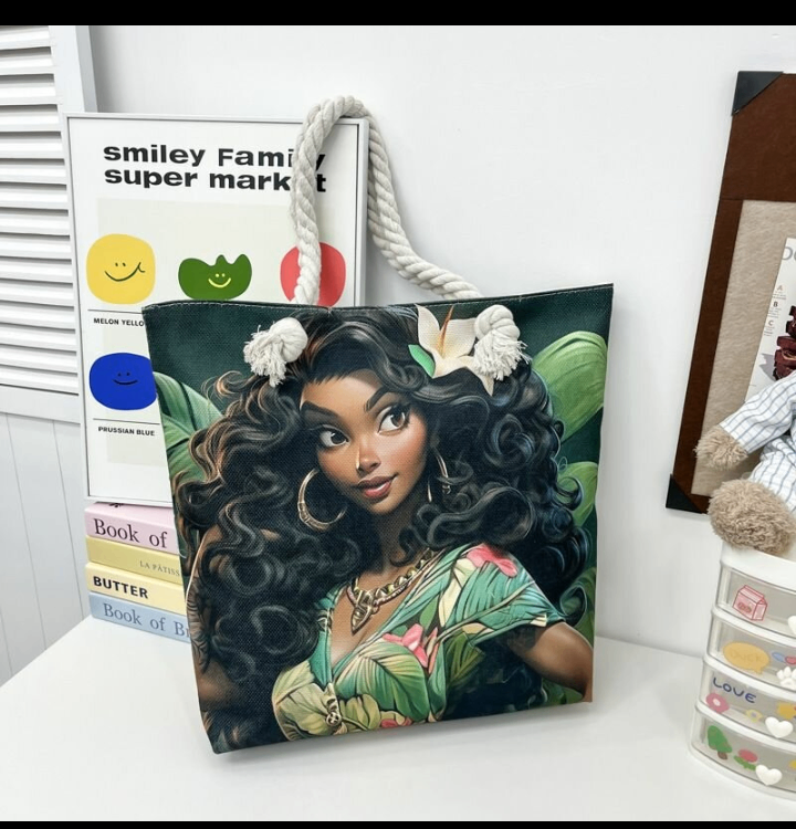 Sac fourre-tout artistique femme