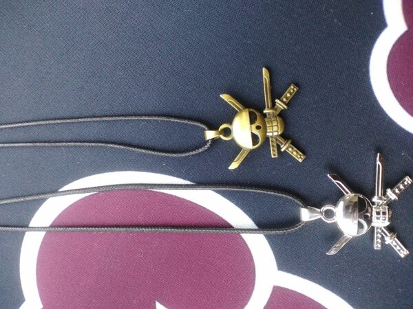 One piece pirate necklaces
