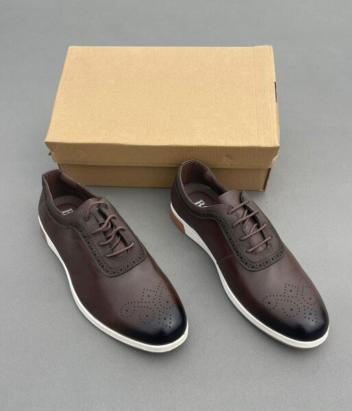 Chaussures Derby en Cuir Élégantes