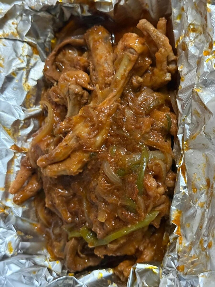 Pâte de poulet sauté attieke