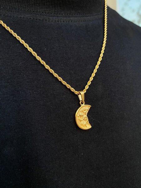 Gold Peadants Chains (Unisex)