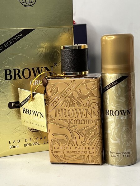 Brown orchid GOLD EDITION