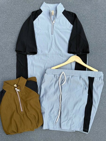 Ensemble sport homme zippé