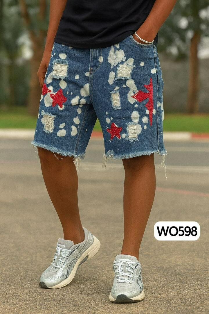 Shorts en Jean Tendance Homme