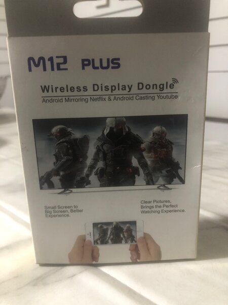 M12 plus wireless display dongle