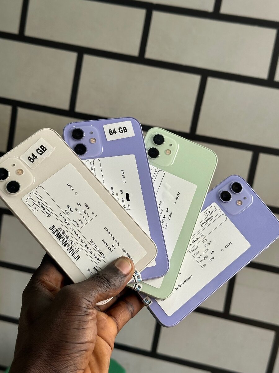 iPhone 12/64G colis ras