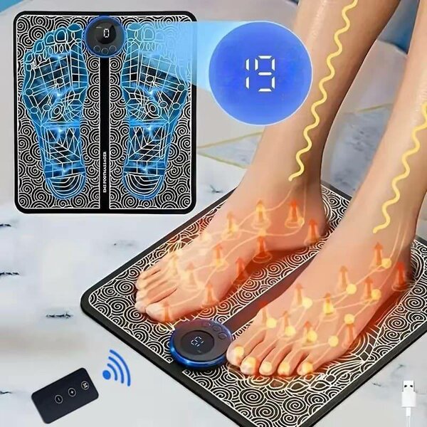 Tapis de massage électrique pieds