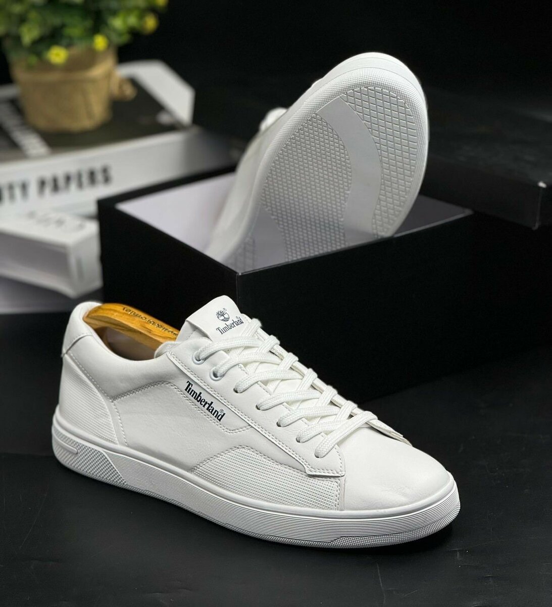 TIMBERLAND CLASSIC ALL WHITE