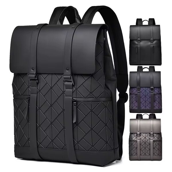 Sac imperméable en cuir homme
