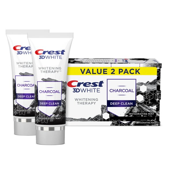 Crest 3D White Charcoal Deep Clean Toothpaste