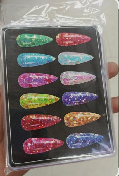 Ensemble paillettes pour ongle