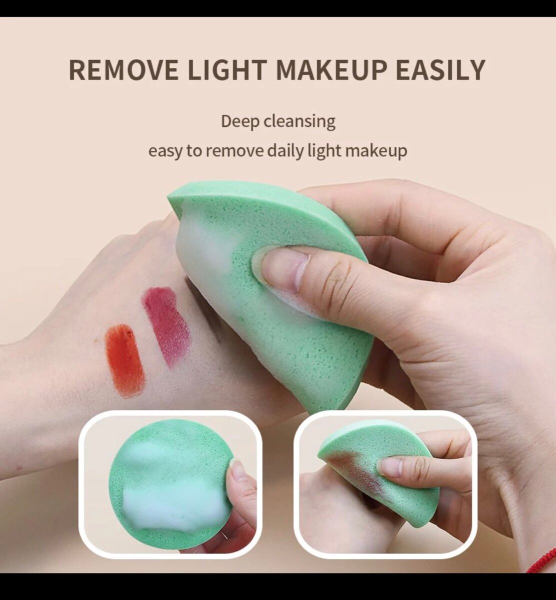12 pcs compressed face make up cleaner
