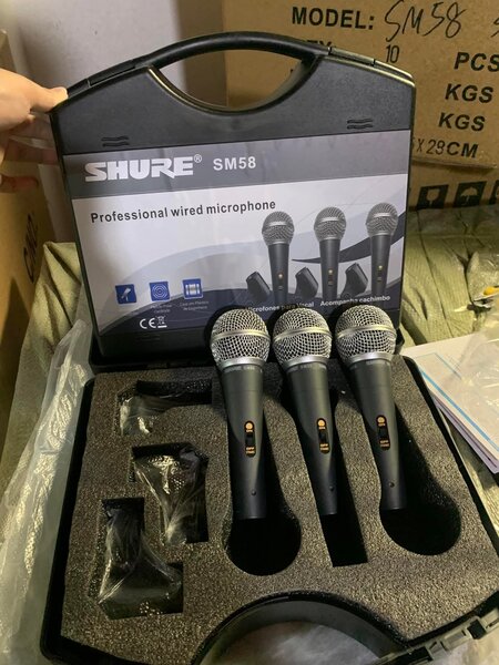 Microphone professionnel Shure SM58
