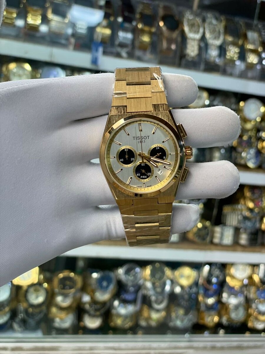 Montre Tissot 1853 Dorée