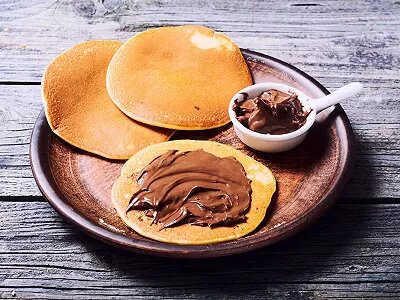 Lot de 6 Pancakes au nutella
