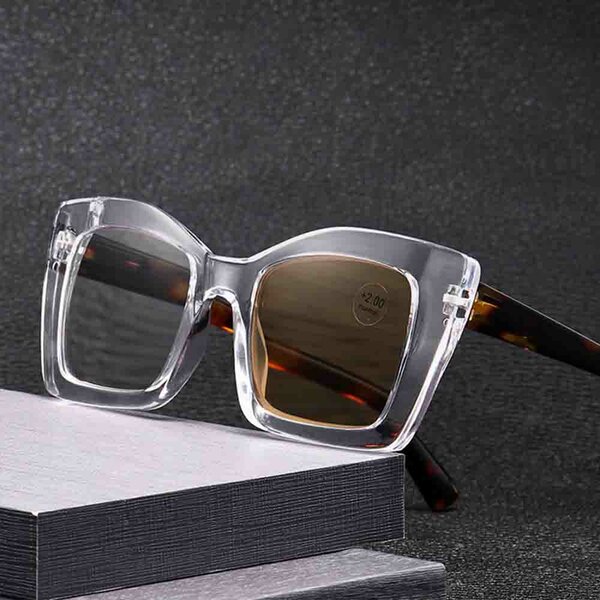 Square Photochromic Glasses