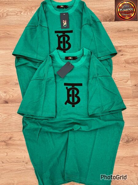 Ensemble de T-shirts Verts