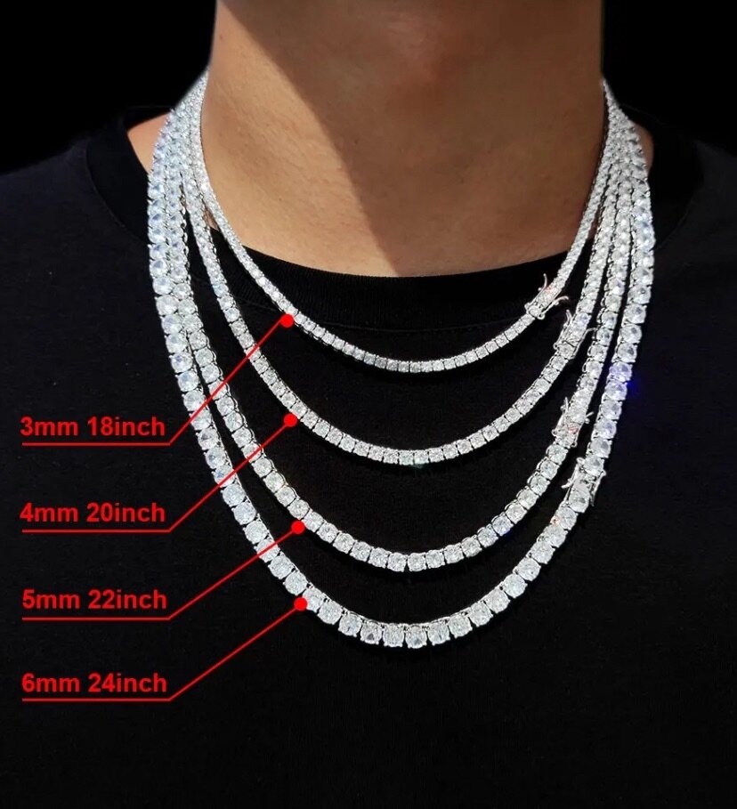 Collier VVS et Bracelet Homme