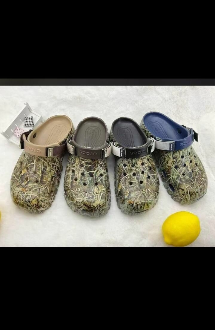 Sabots d'extérieur confort camouflage