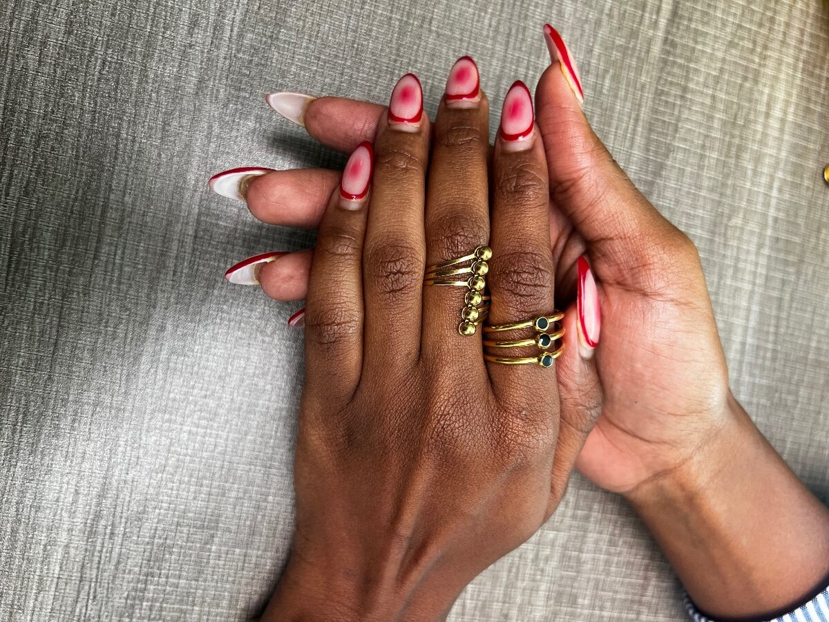 Bagues en or élégantes