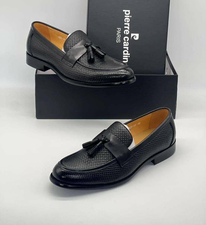 Purely leather men shoes