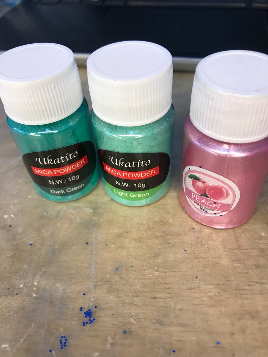 Poudre de Mica Ukatto Multicolore