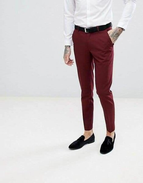Pantalon tissu