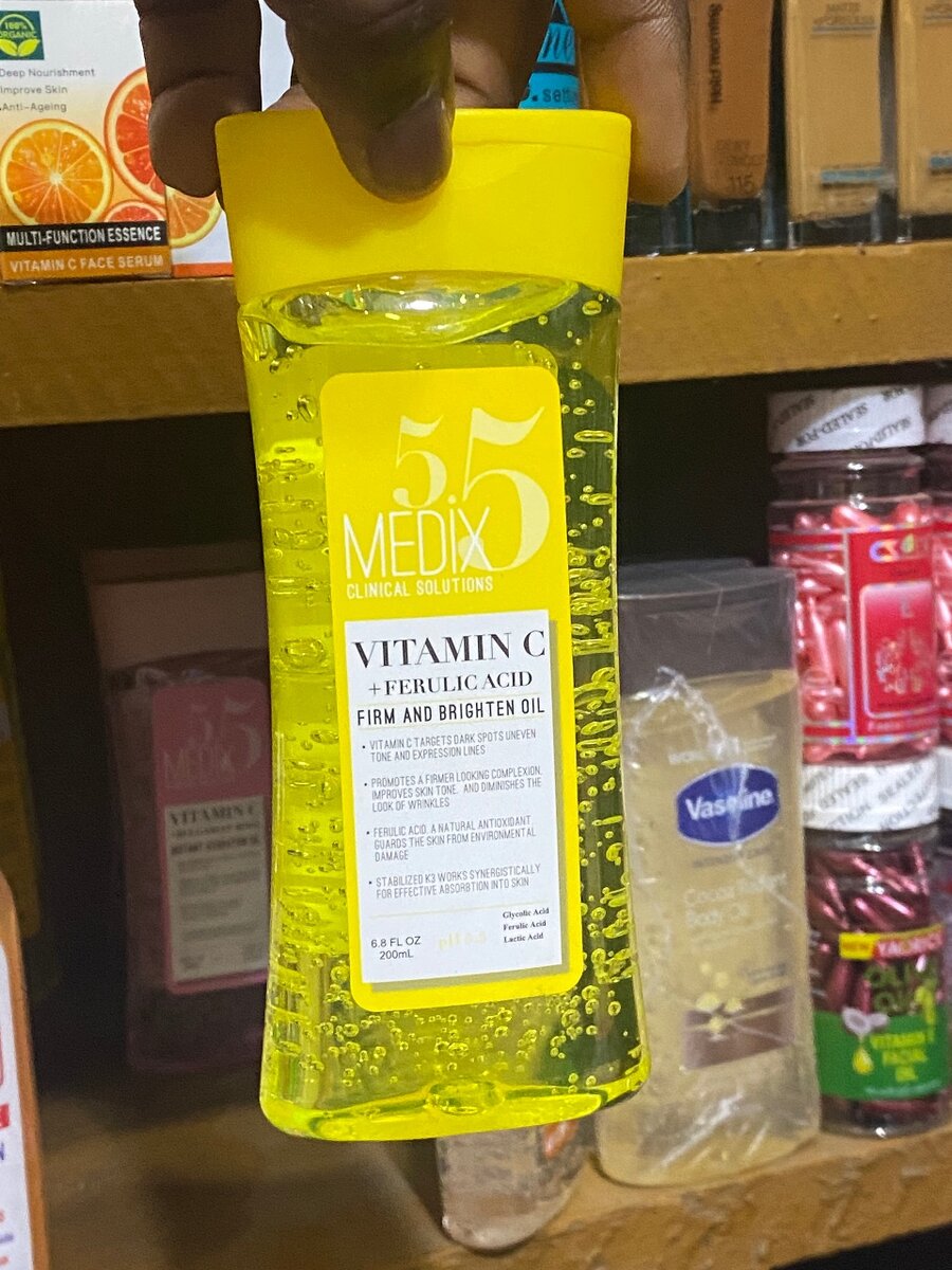 Huile corporelle éclatante cacao