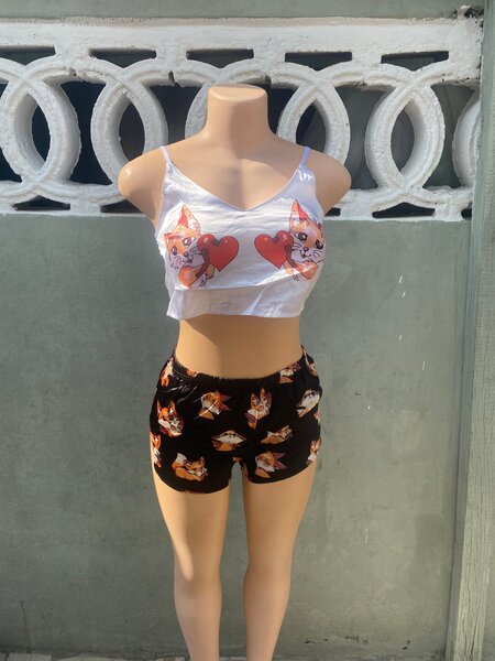 Pyjama Femme Imprimé Confort