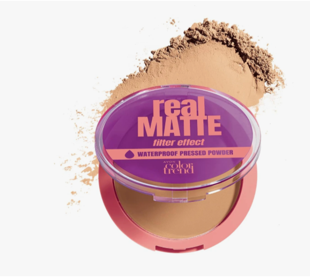 Avon Color Trend Waterproof Pressed Powder - Neutral Medium 