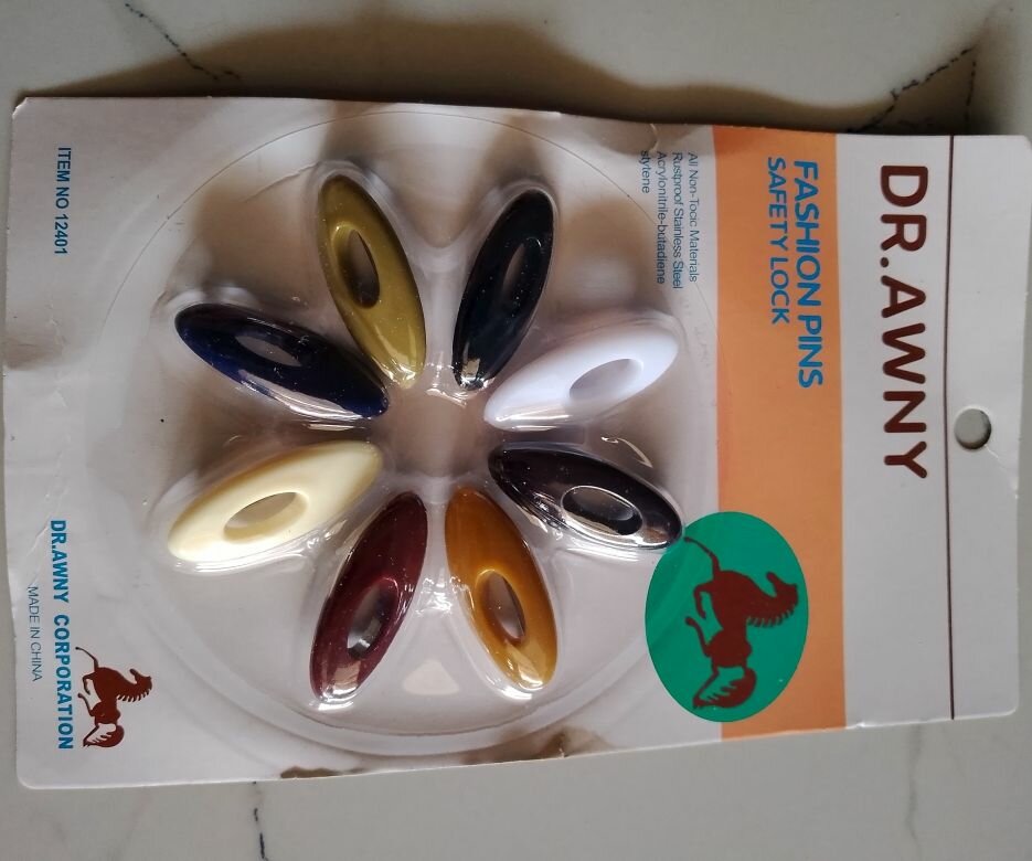 Épingles de Sécurité Colorées