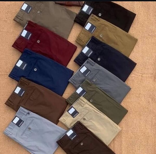 Khaki trousers