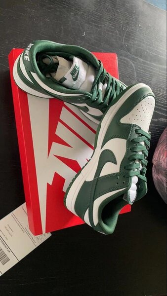 Nike Dunk Low Vert Blanc