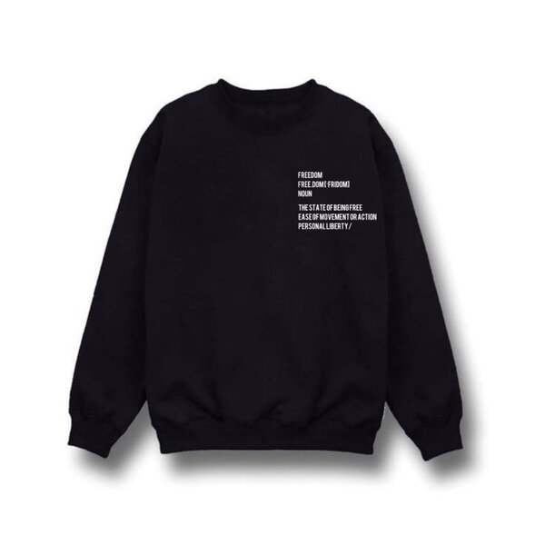 Unisex-Sweatshirt-Black-Fleece