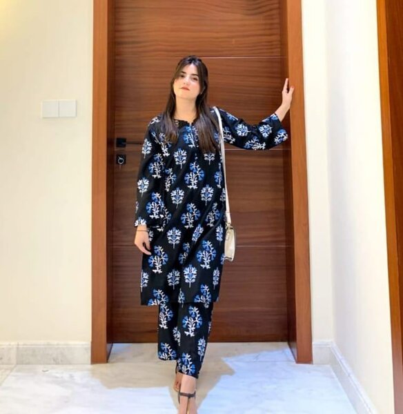 Most demanding printed Linen 2p suit
