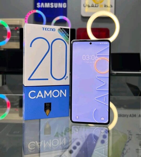 Tecno Camon 20 Pro - Smartphone puissant AMOLED